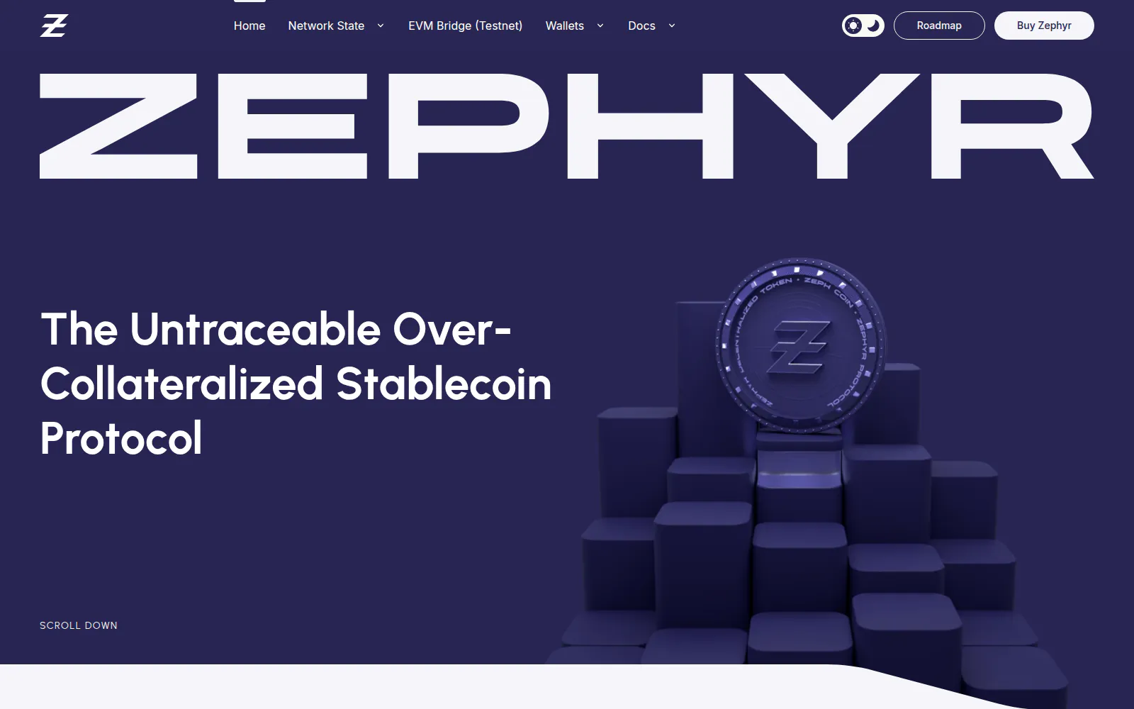Zephyr Protocol — An untraceable, over-collateralized stablecoin protocol.